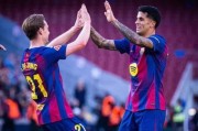 西甲第25轮焦点战：巴塞罗那3-0完胜莱万特，主场迎来16连胜